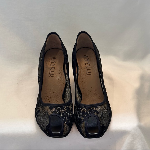 ANYI LU NEW 37.5 HANDMADE 100% GENUINE LEATHER - Picture 4 of 9